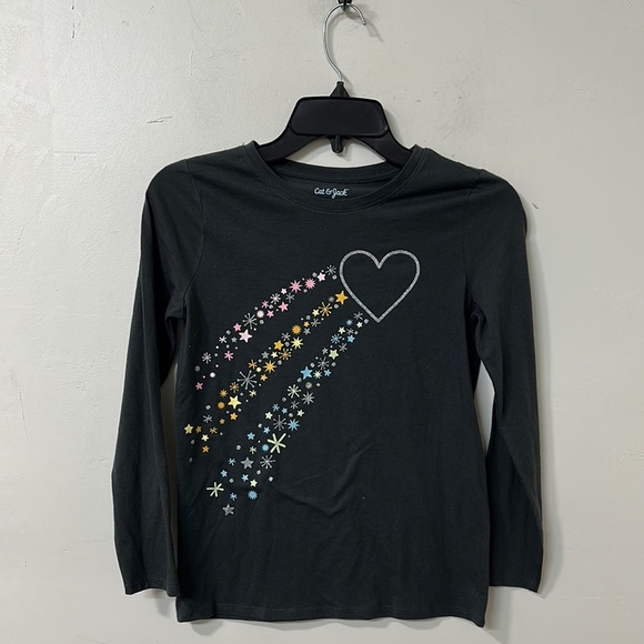 Cat & Jack Other - Cat & Jack Black Long Sleeve Kids Shirt